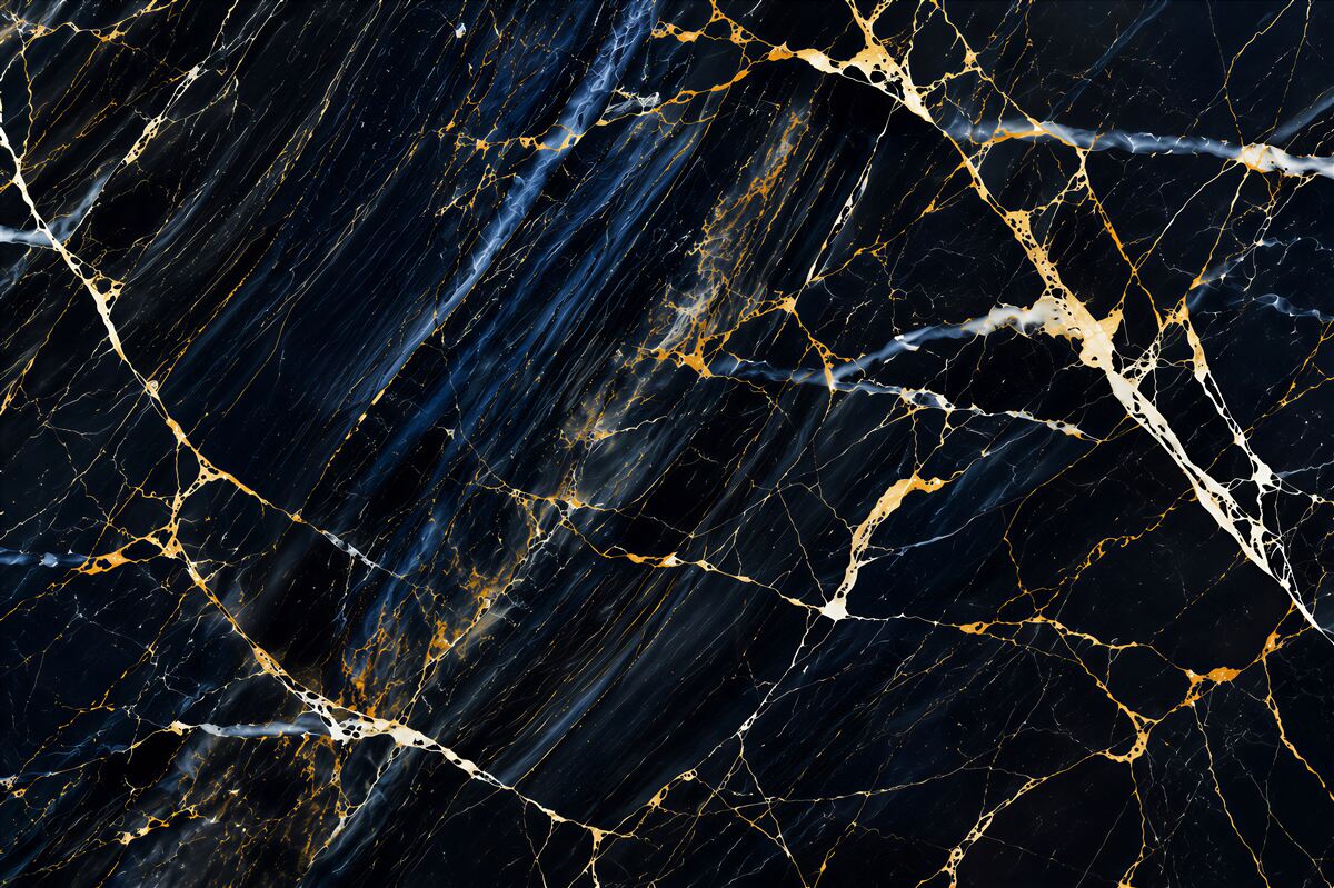 Fototapeten weißer Marmor mit goldenen Adern moderne Eleganz