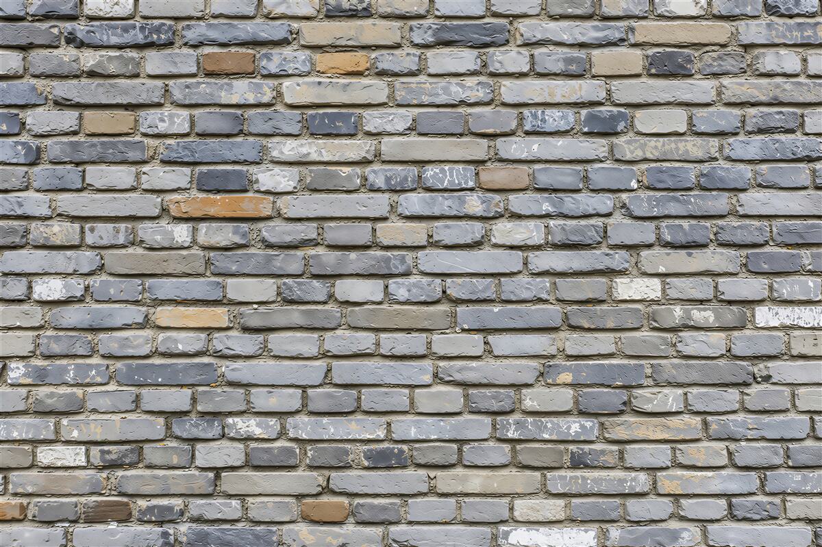 Fototapeten Ziegelfassade