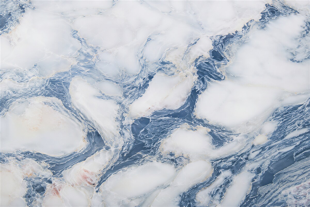 Fototapeten blauer Marmorhintergrund