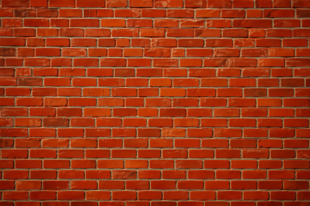 Fototapeten dunkelroter Ziegelmauer
