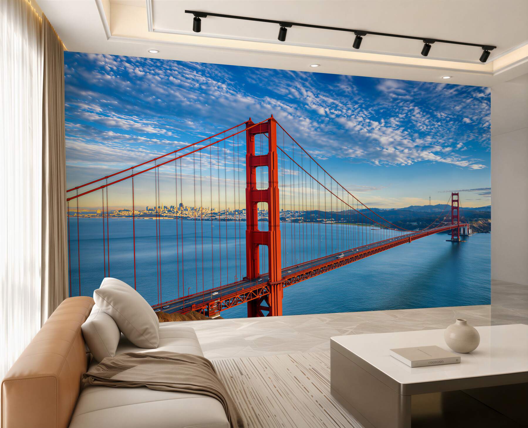 Fototapeten Blick auf die Golden Gate Bridge