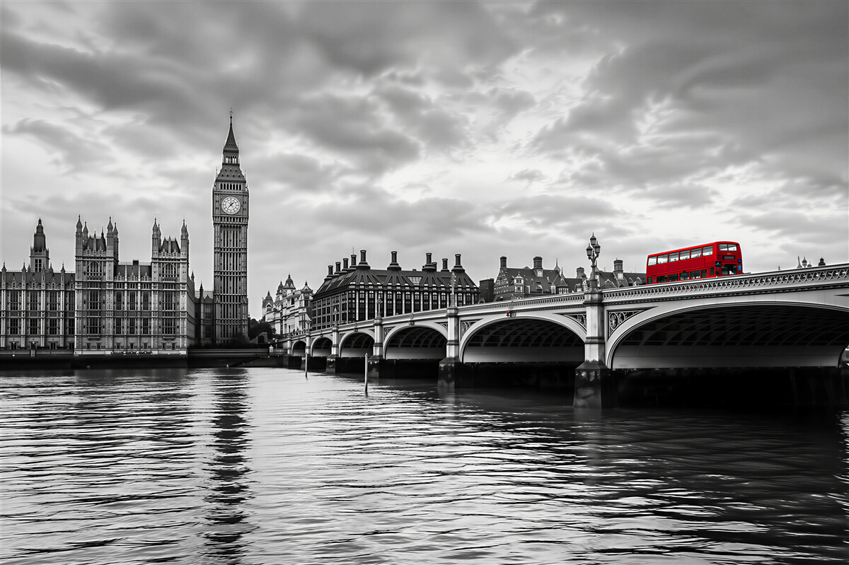 Fototapeten Brücke über die Themse, London