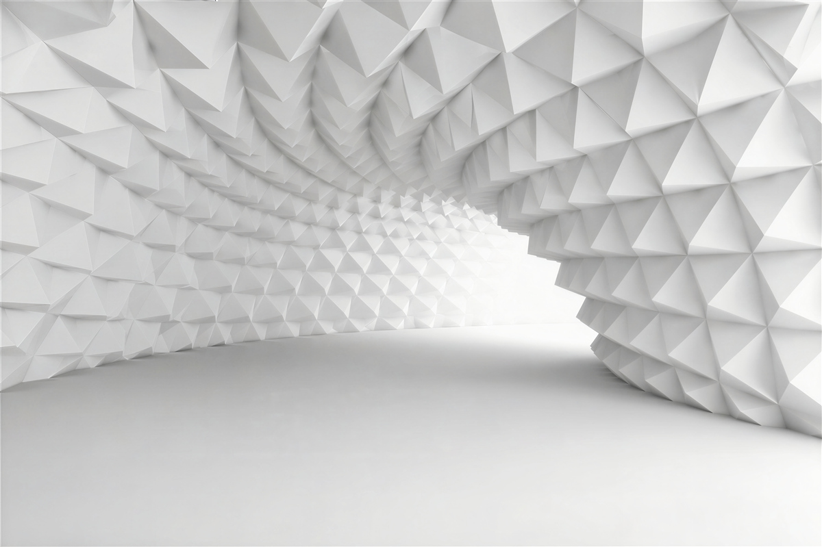 Fototapeten 3D Tunnel