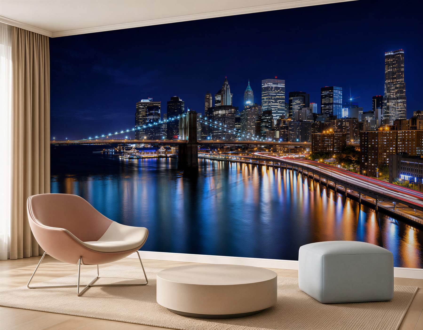 Fototapeten 3D New York