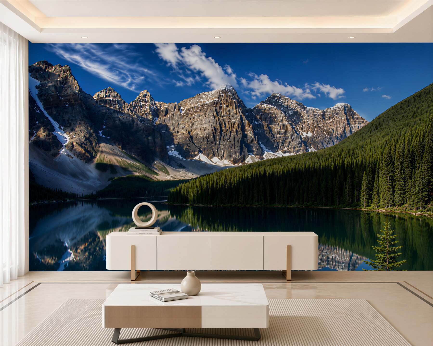 Fototapeten Lake Louise in Banff