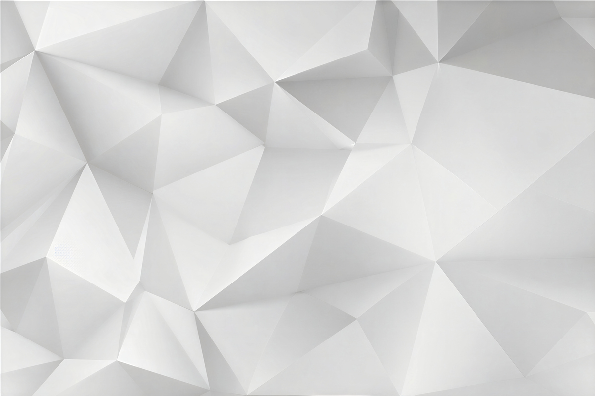 Fototapeten weiße Geometrie 3D modern für minimalistisches Interieur