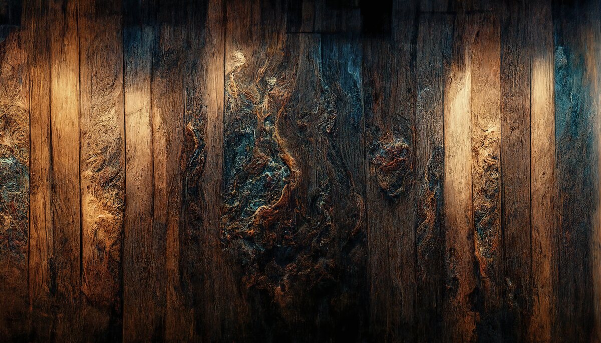 Fototapeten dunkler alter Holz-Hintergrund