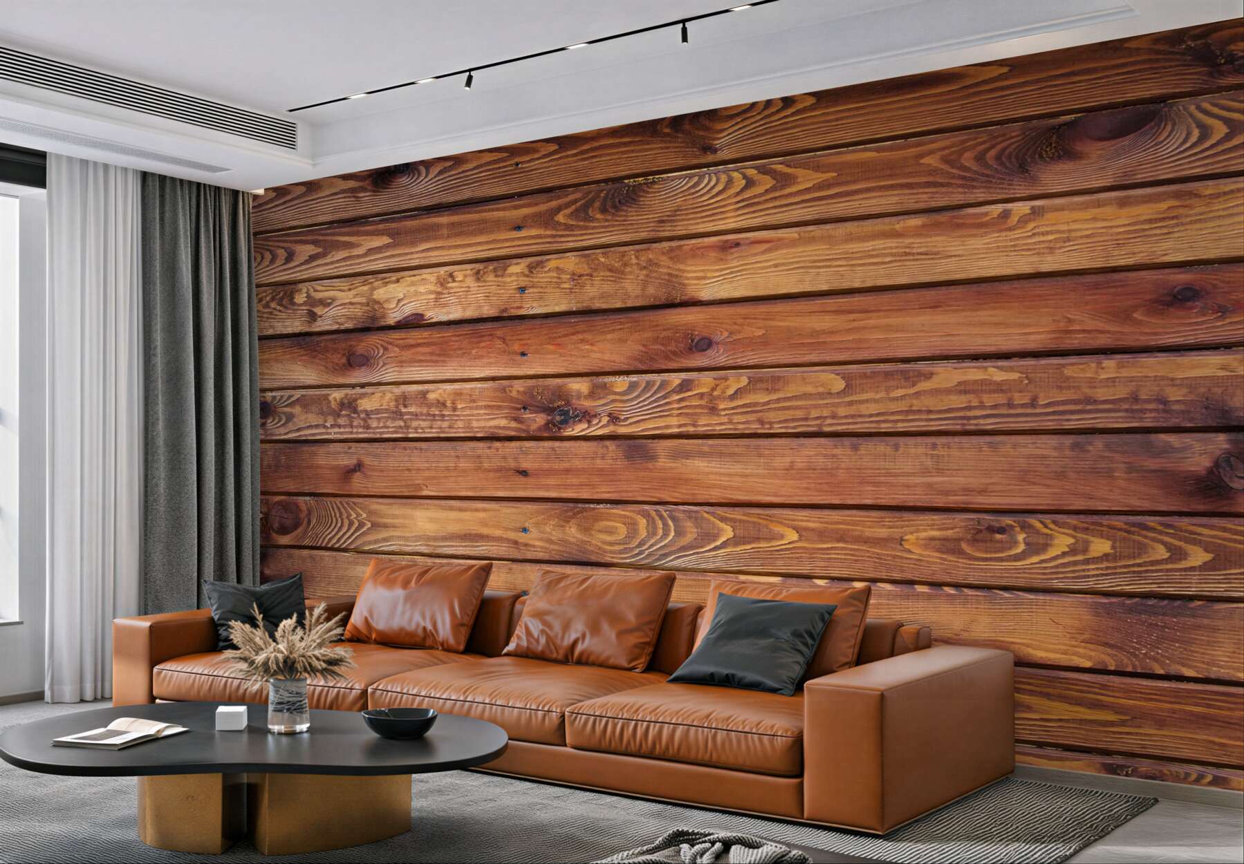 Fototapeten natürlicher Holz Hintergrund