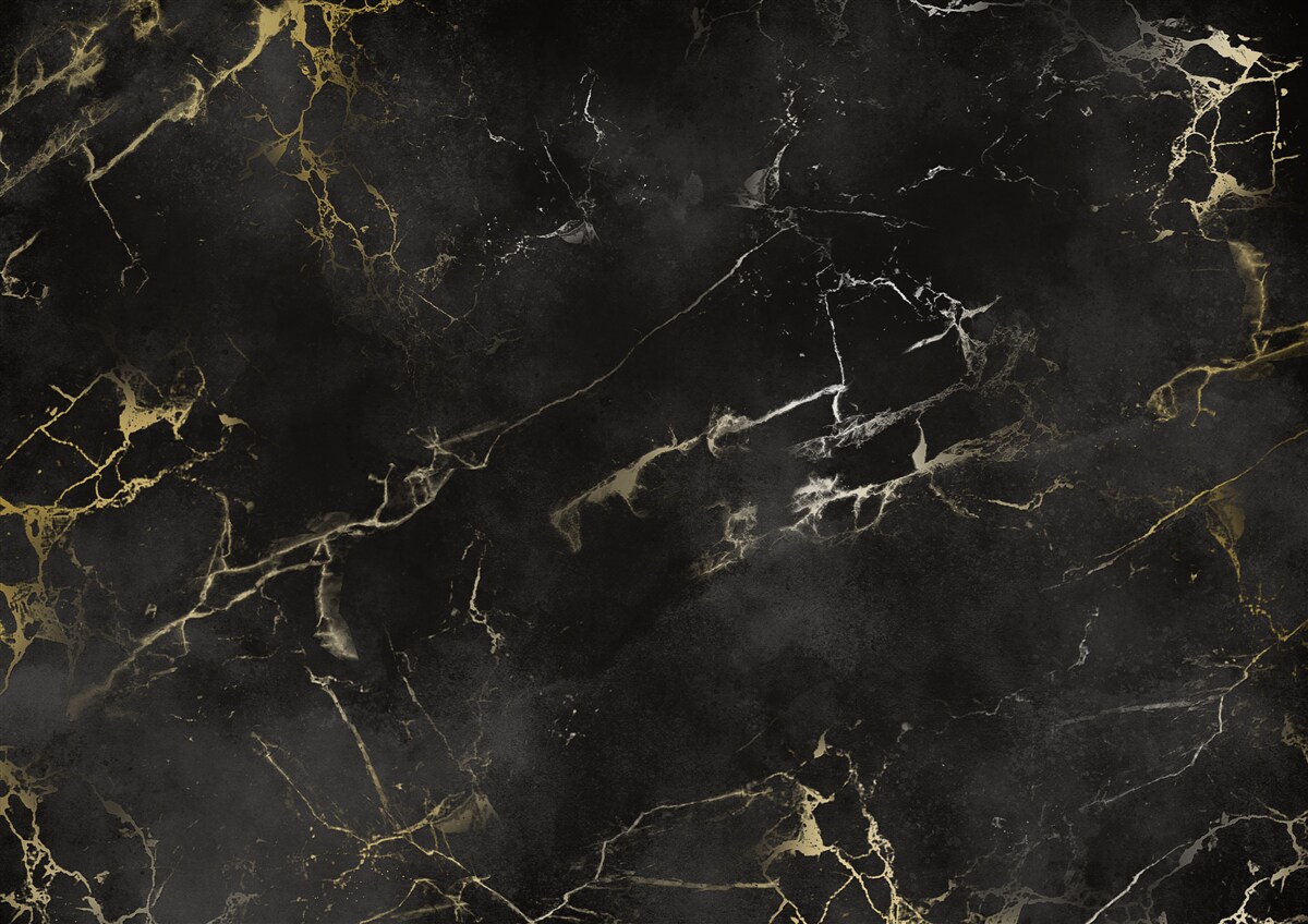 Fototapeten Textur von schwarzem Marmor