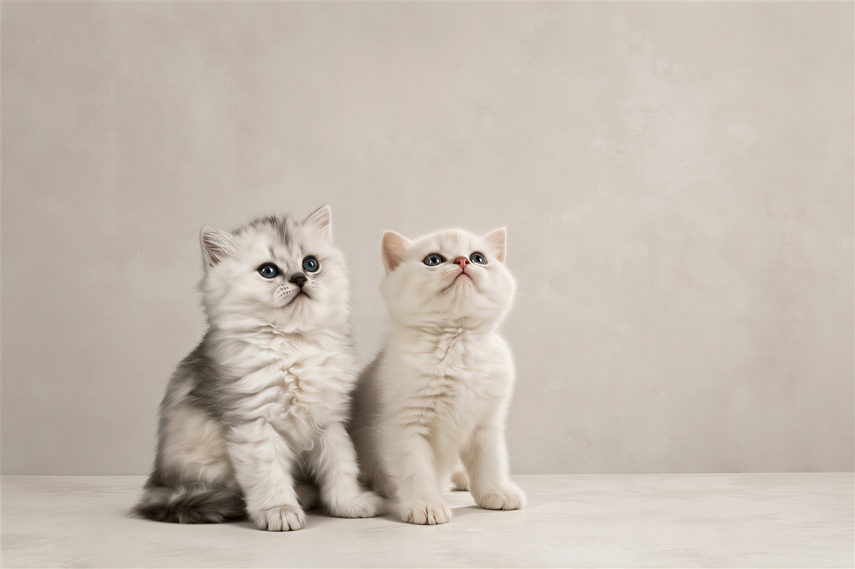 Fototapeten mehrere Katzen beobachten