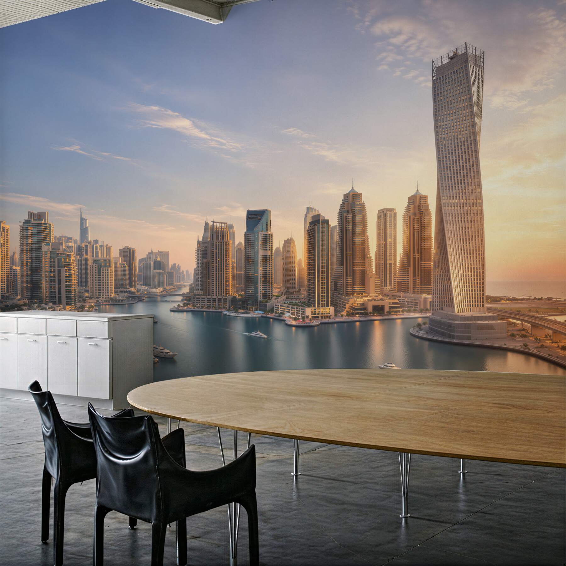 Fototapeten Stadtlandschaft von Dubai