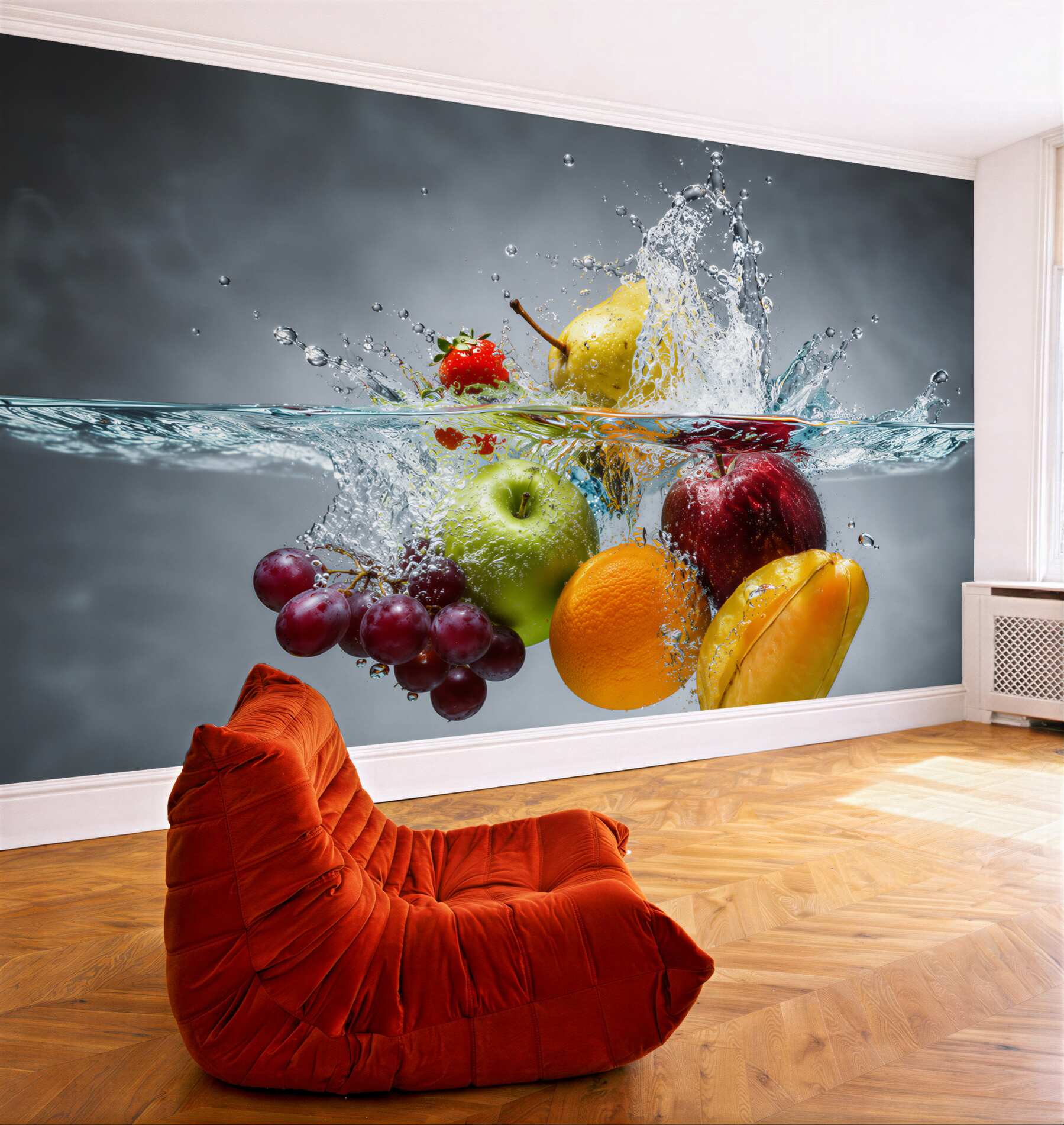 Fototapeten Früchte im Wasser