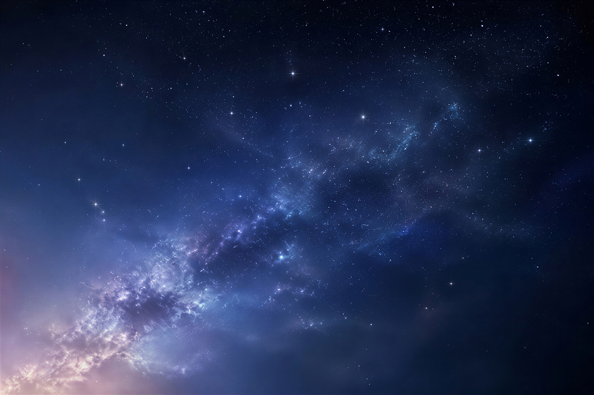 Fototapeten Himmel mit Sternen