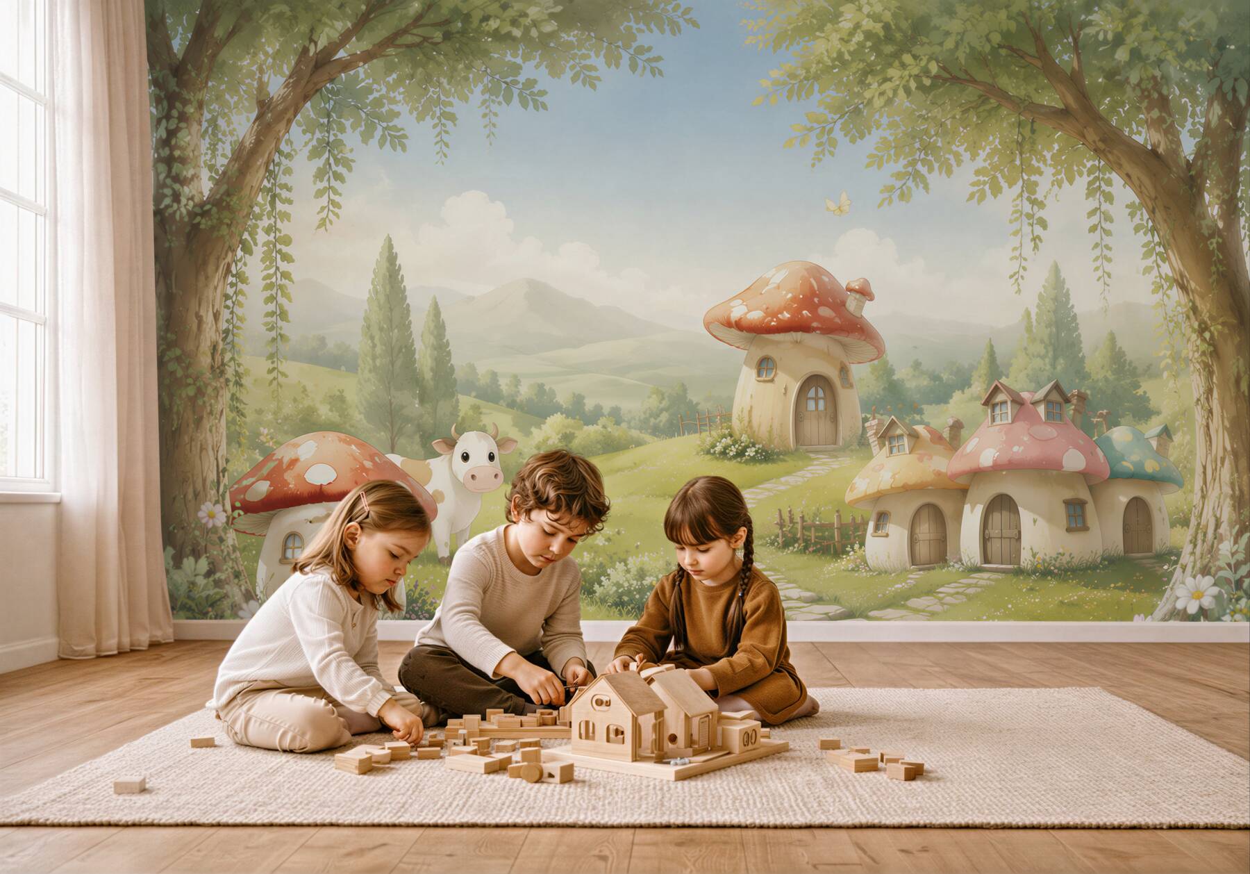 Fototapeten Märchenwelt für Kinder