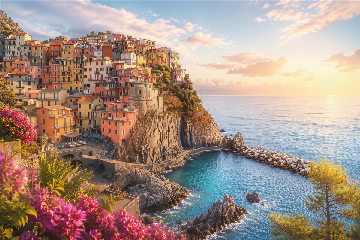 Fototapeten fantastische Cinque Terre