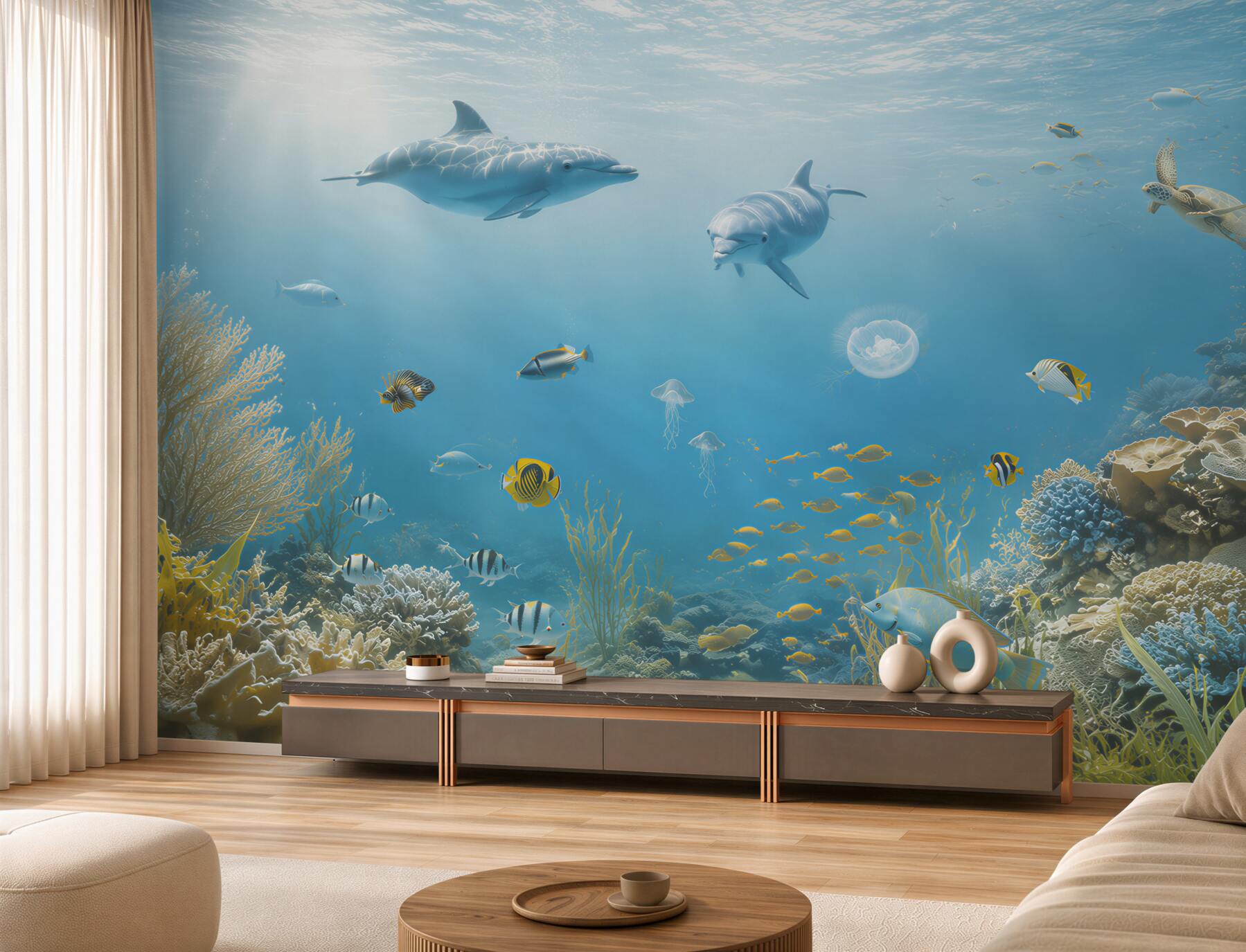 Fototapeten Tiere der Unterwasserwelt