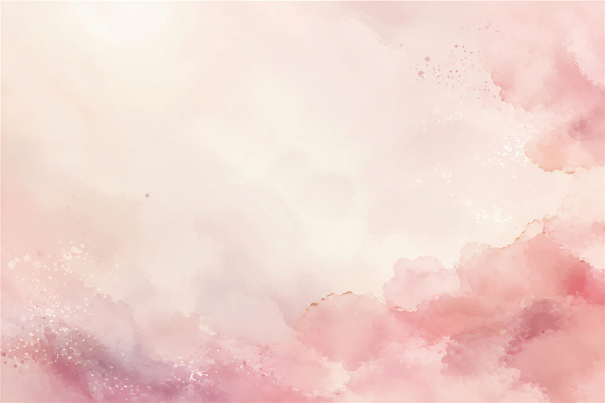 Fototapeten zarter rosa Aquarellhintergrund