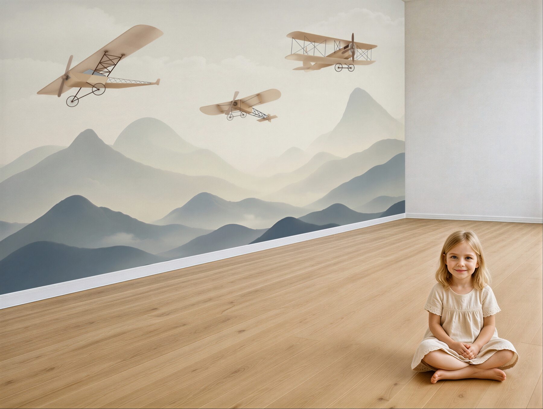 Fototapeten historischer Flug