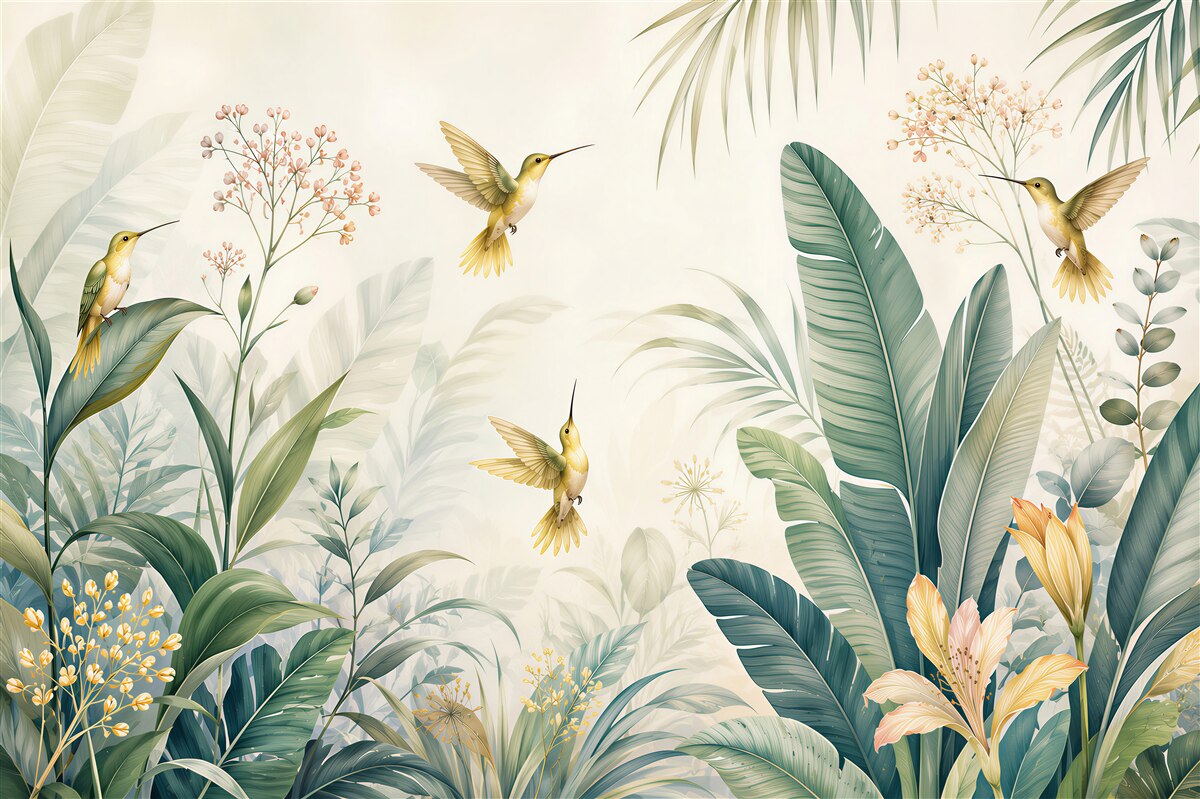 Fototapeten Kolibris