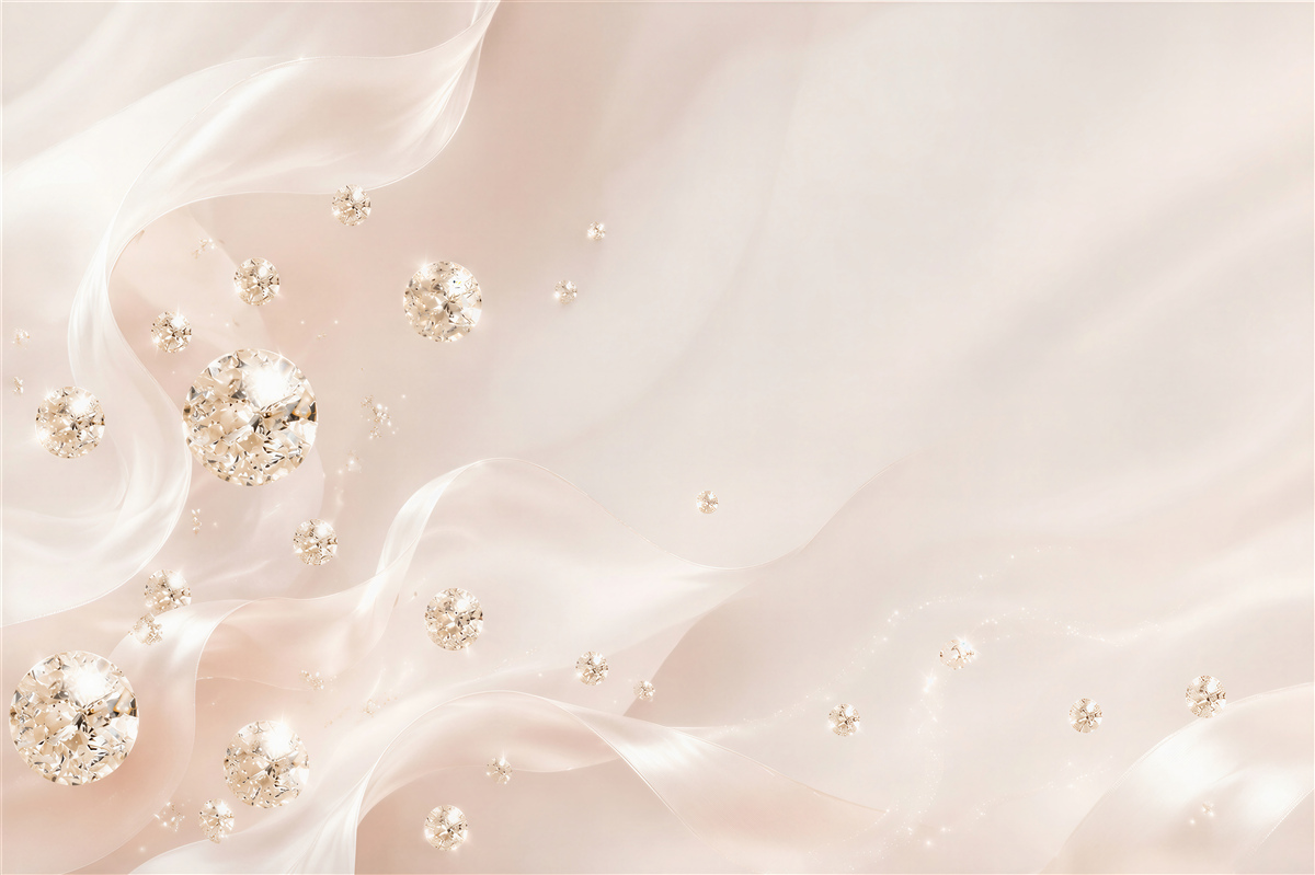 Fototapeten Diamanten und Locken