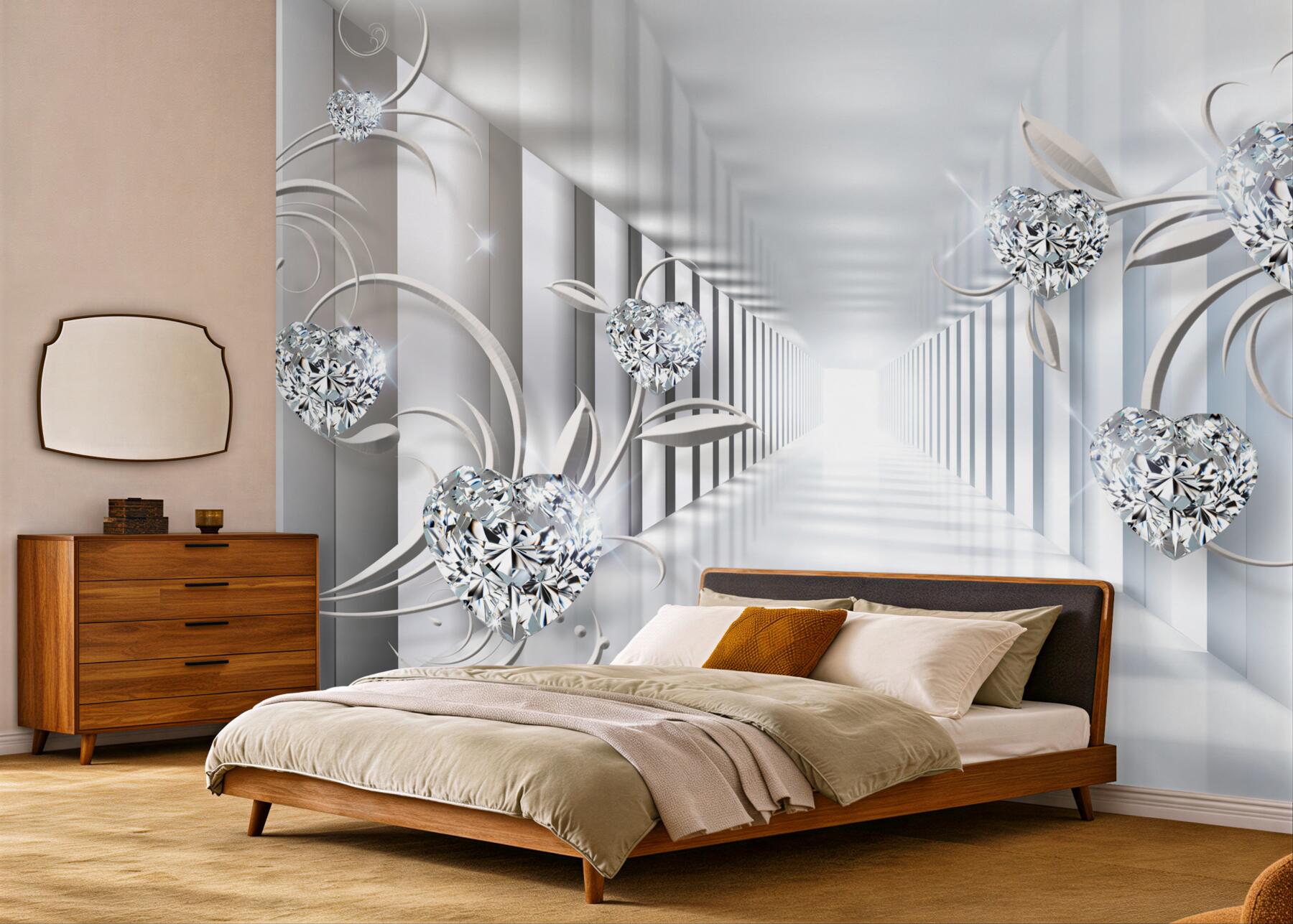 Fototapeten DIAMANTENFLUR