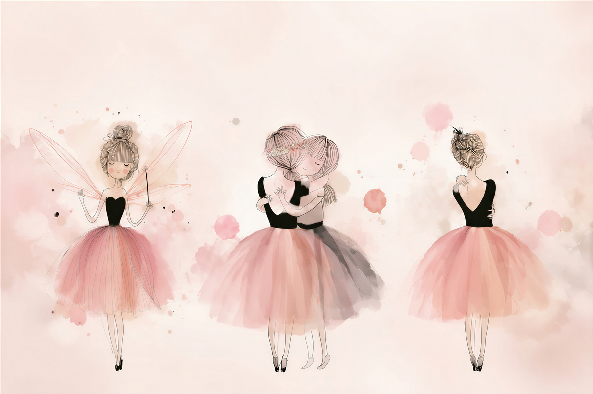 Fototapeten Rosa, Kleidung und Kleid