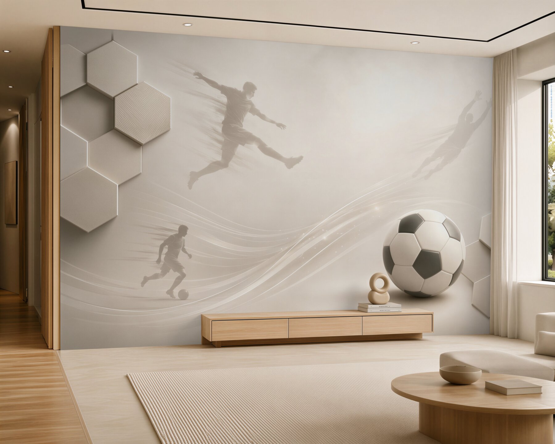 Fototapeten Fußballgründe