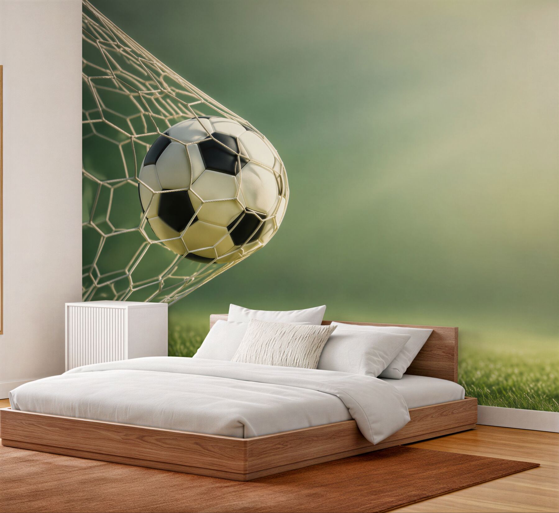 Fototapeten Ball im Netz
