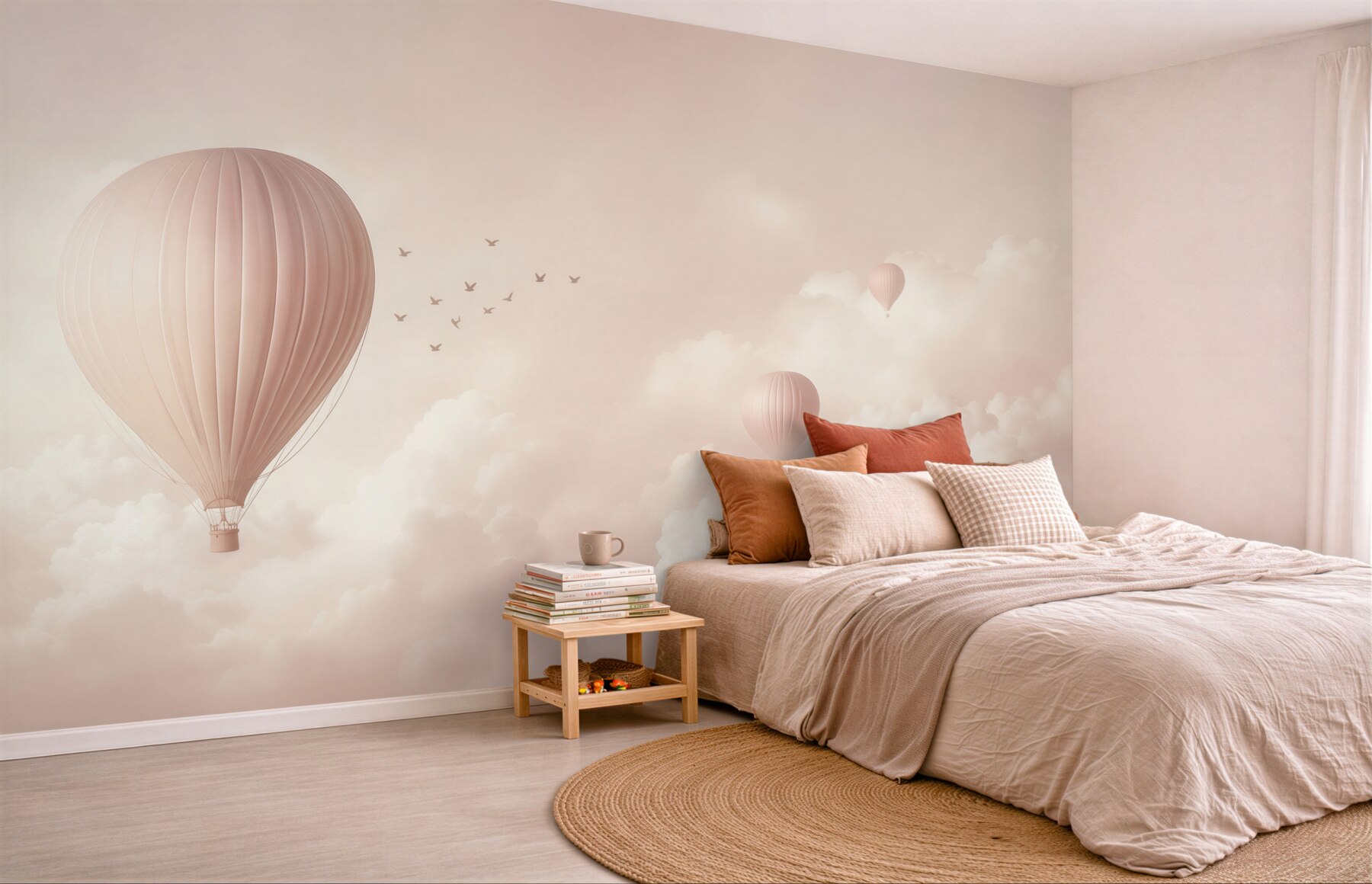 Fototapeten Ballons und Wolken