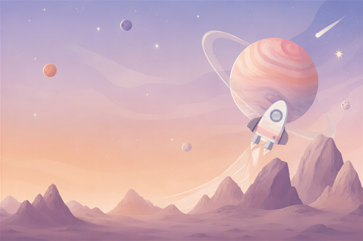 Fototapeten Weltraum-Astronaut