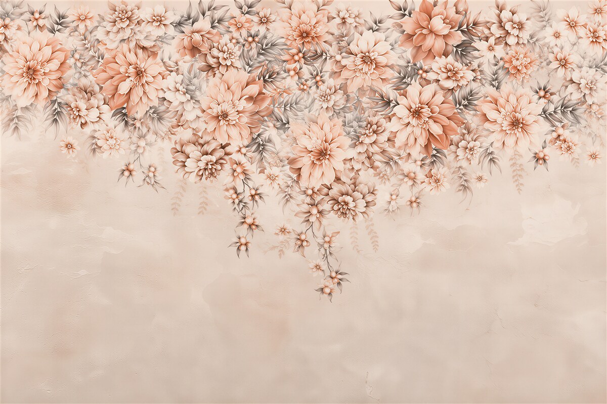 Fototapeten viele große Knospen