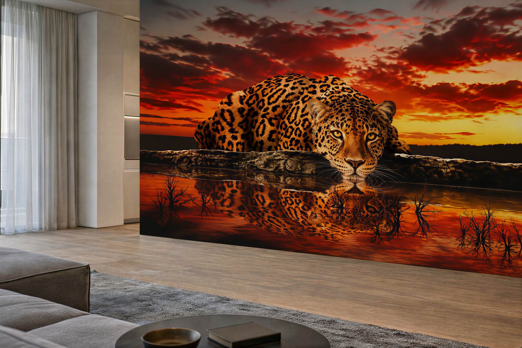 Fototapeten UNREALER TIGER