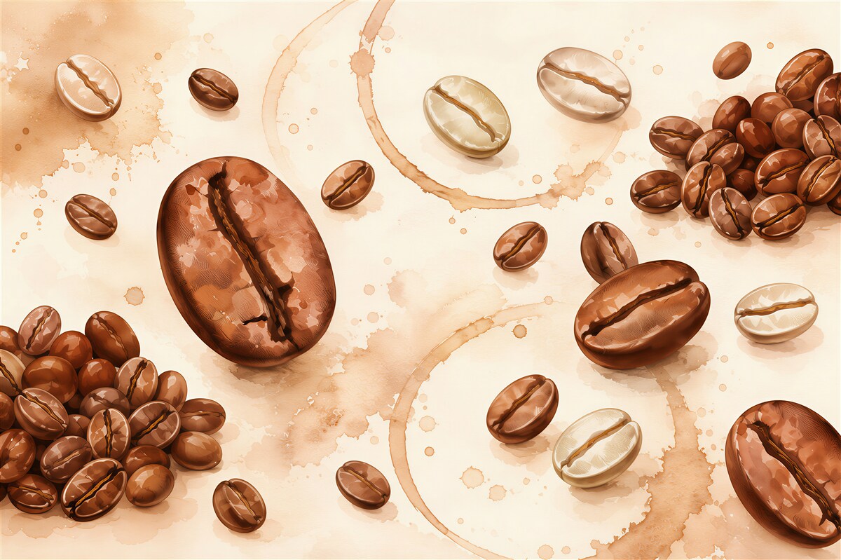 Fototapeten Kaffeebohnen