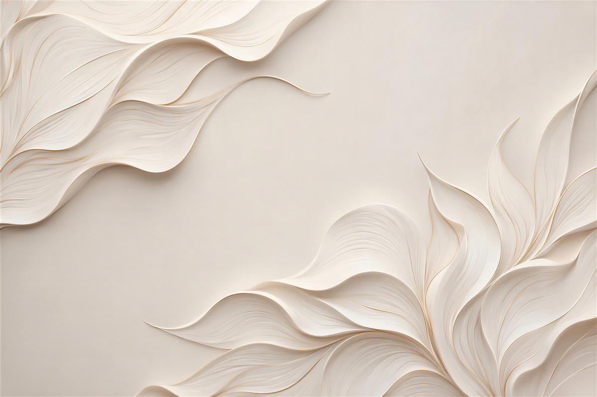 Fototapeten Elegante 3D-Dekoration