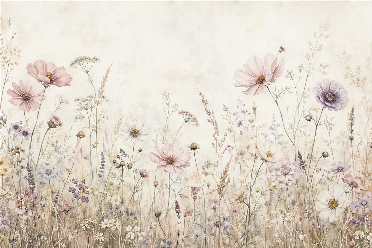 Fototapeten zarte Blumen für jede Wand