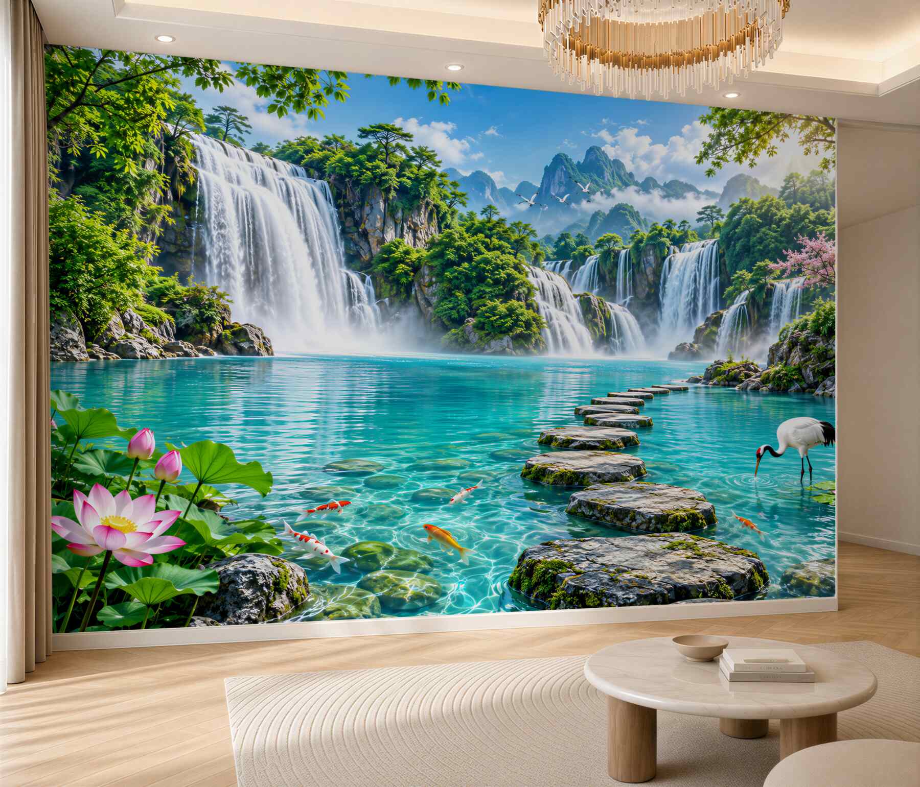 Fototapeten sehr schöne Wasserfälle